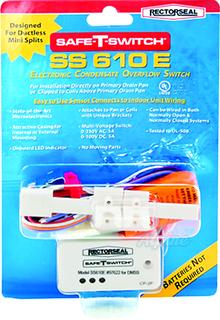 Rectorseal SS610E Safe-T-Switch Electronic Condensate Overflow Switch